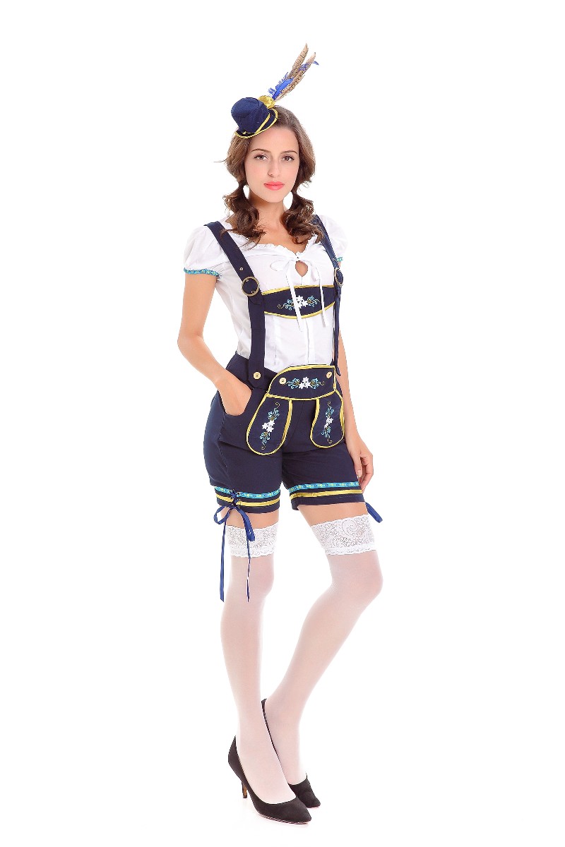 F1784 Womens Oktoberfest Lederhosen Costume